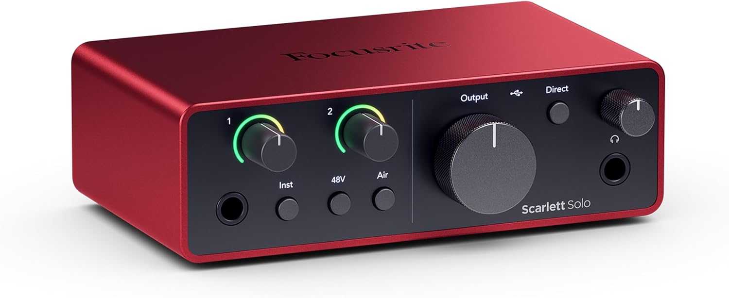 Focusrite Scarlett Solo (4ª geração)